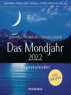 cover image of Das Mondjahr 2022